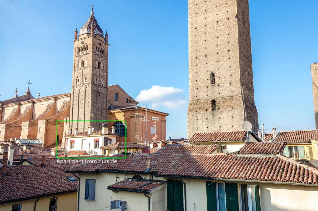 Apartmán Altabella Panoramic Tower Boloňa Exteriér fotografie